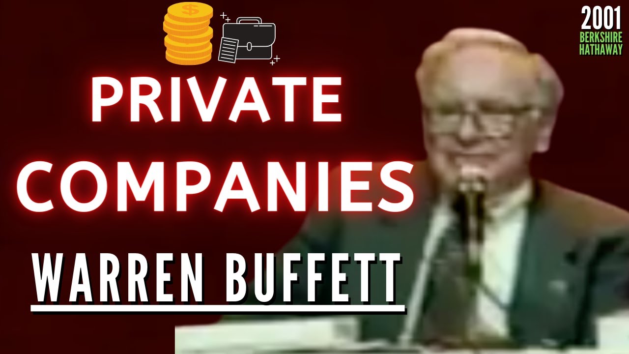 How Warren Buffett buys Private Companies? | Berkshire Hathaway 2001【C:W.B Ep. 232】