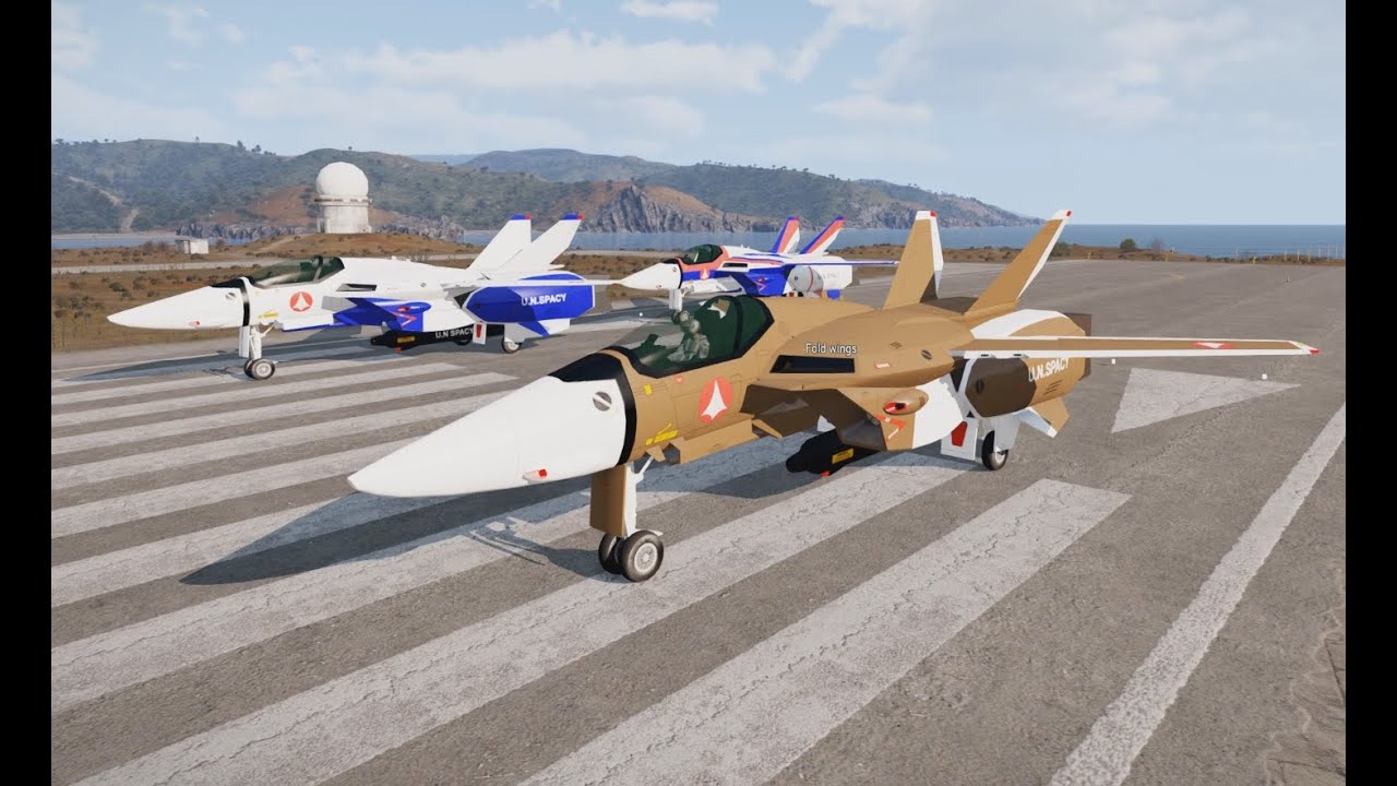 ArmA 3 - Macross/Robotech VF-1A MOD Dev. part 1