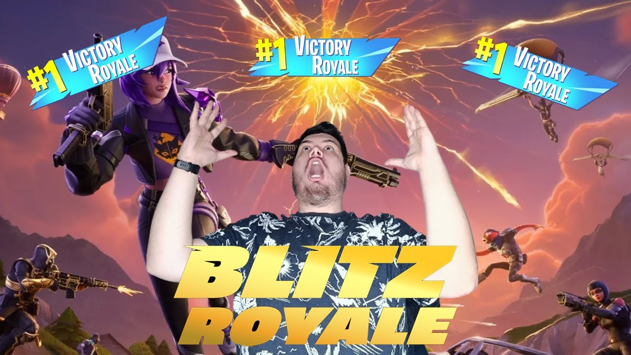 O REI DO BLITZ ROYALE (FORTNITE)