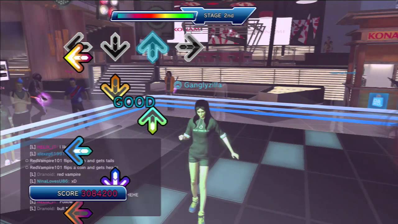 Playstation Home | DDR | I win!