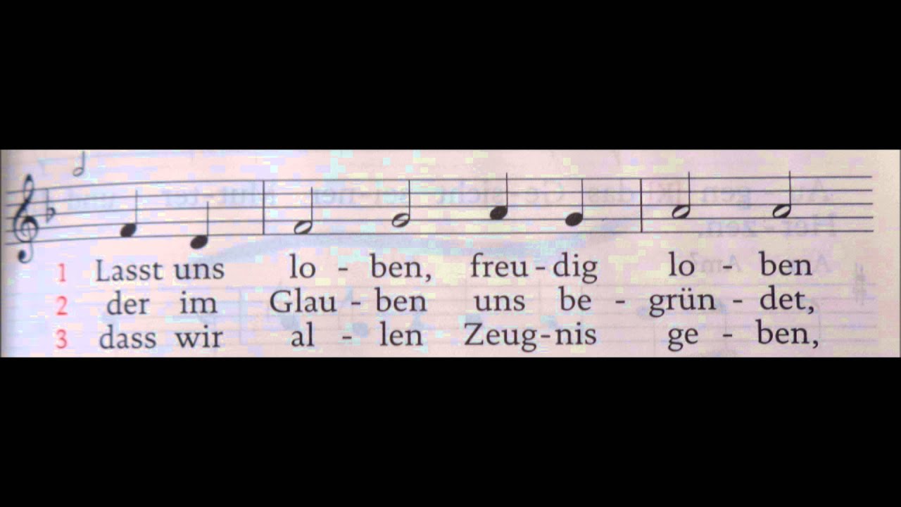 GL 489 - Lasst und loben, freudich loben