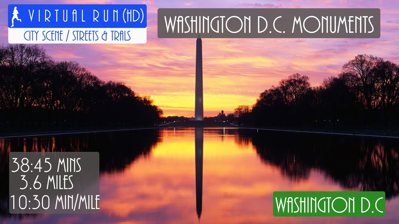 [Virtual Run] Washington D.C. Tour - Monuments Loop