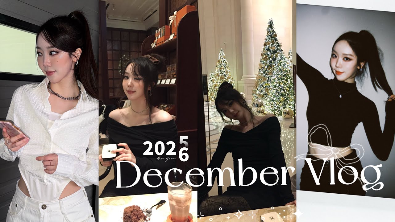 12월 브이로그 🎄📂 December dump