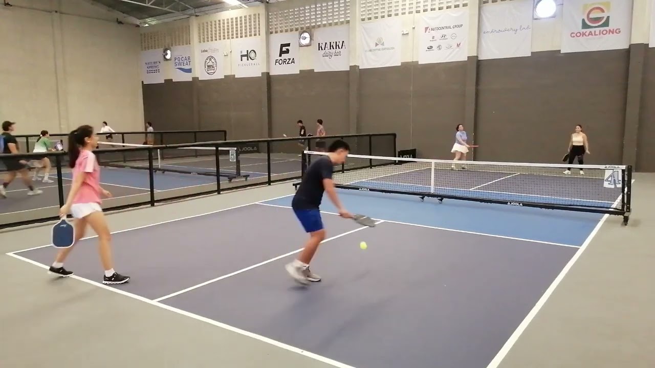 Pure Play Pickleball Doubles 🤩🔥 Andy-Trisha vs Rika-Gela