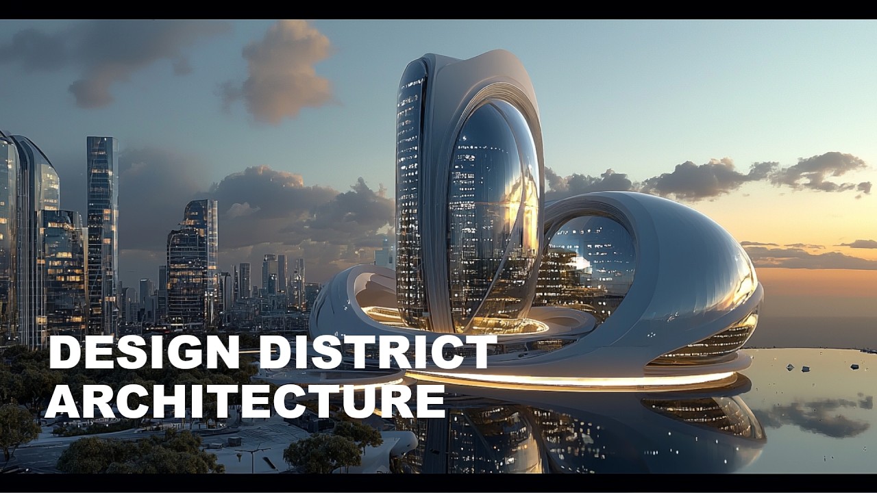DESIGN DISTRICT Architecture of AIFMA Fashion Metropolis - Creating AI Fashion Mega City Part 32