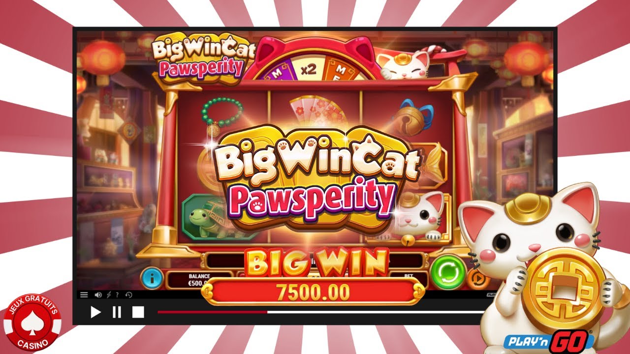 Big Win Cat Pawsperity - Play'N GO - Slot Demo
