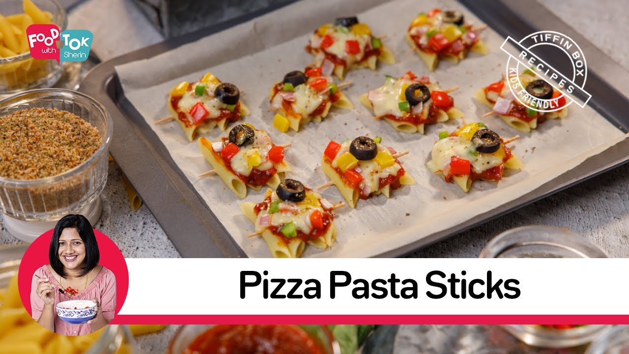 Easy Pizza Pasta Sticks For Kids | Cheesy Pizza Pasta Sticks | Kids Friendly Pizza Pasta Recipe