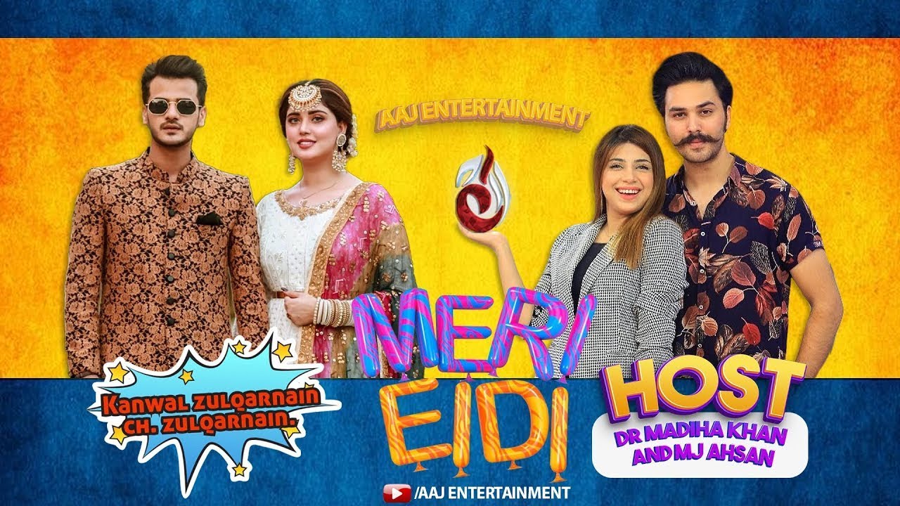 Meri Eidi | Meet Pakistan's Favorite Tiktok Stars Zulqarnain & Kanwal | Dr Madiha & MJ Ahsan