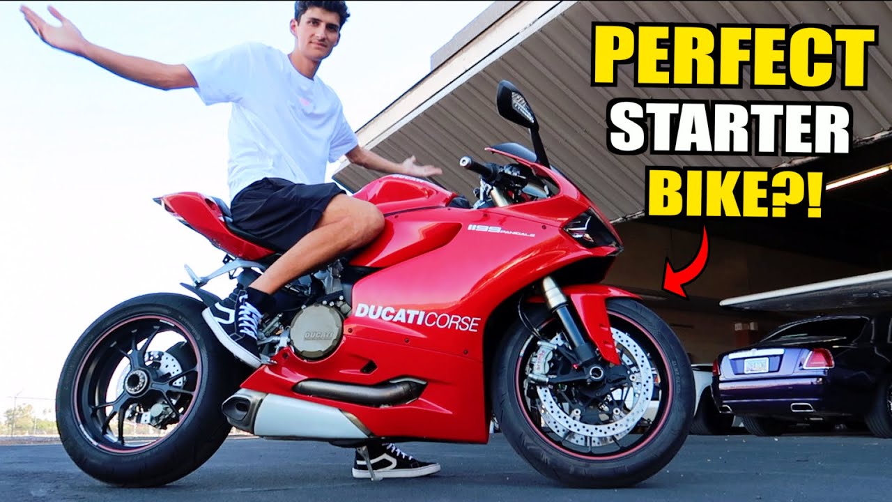 Я купил Ducati 1199 Panigale в качестве мотоцикла для начинающих! Плохая идея?