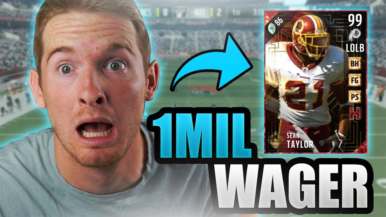 1 MILLION COIN WAGER COMES DOWN TO THE WIRE | Madden 17 Ultimate Team One Million Coin Wager