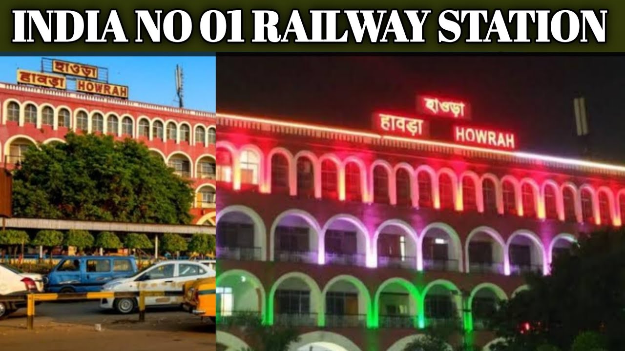 INDIA NO 01 RAILWAY STATION ✨ !! HOWRHA 