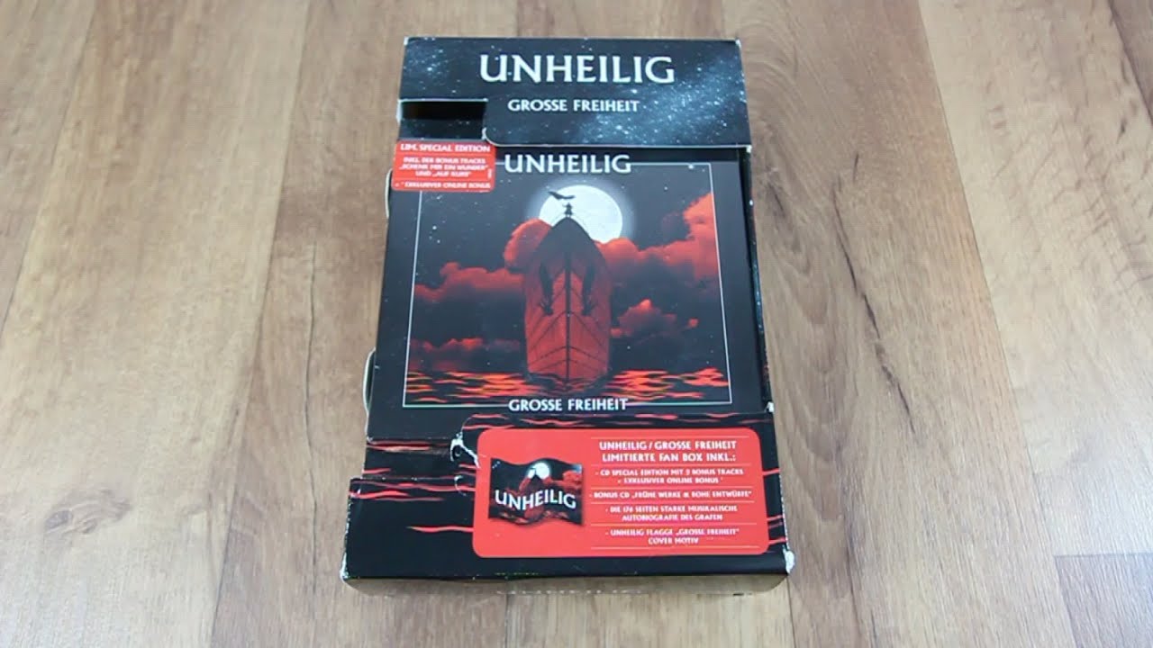 Unheilig - Große Freiheit (Fanbox) Unboxing