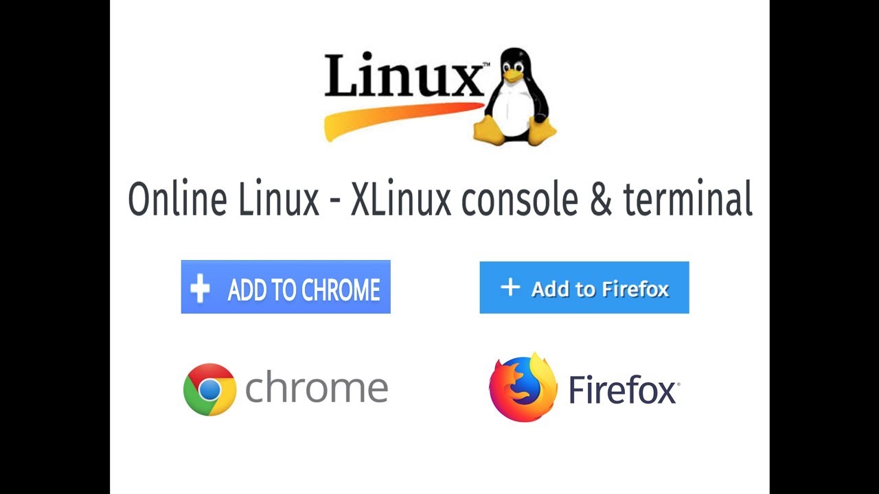 How to Run Linux/Unix Terminal on Browsers? | Extensions for Chrome & Firefox !! FREE FREE !!