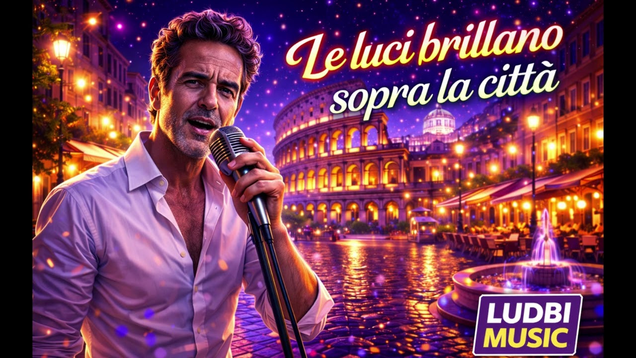 Le luci brillano sopra la città ✨ | Italian 80s Disco Song | Ludbi Music