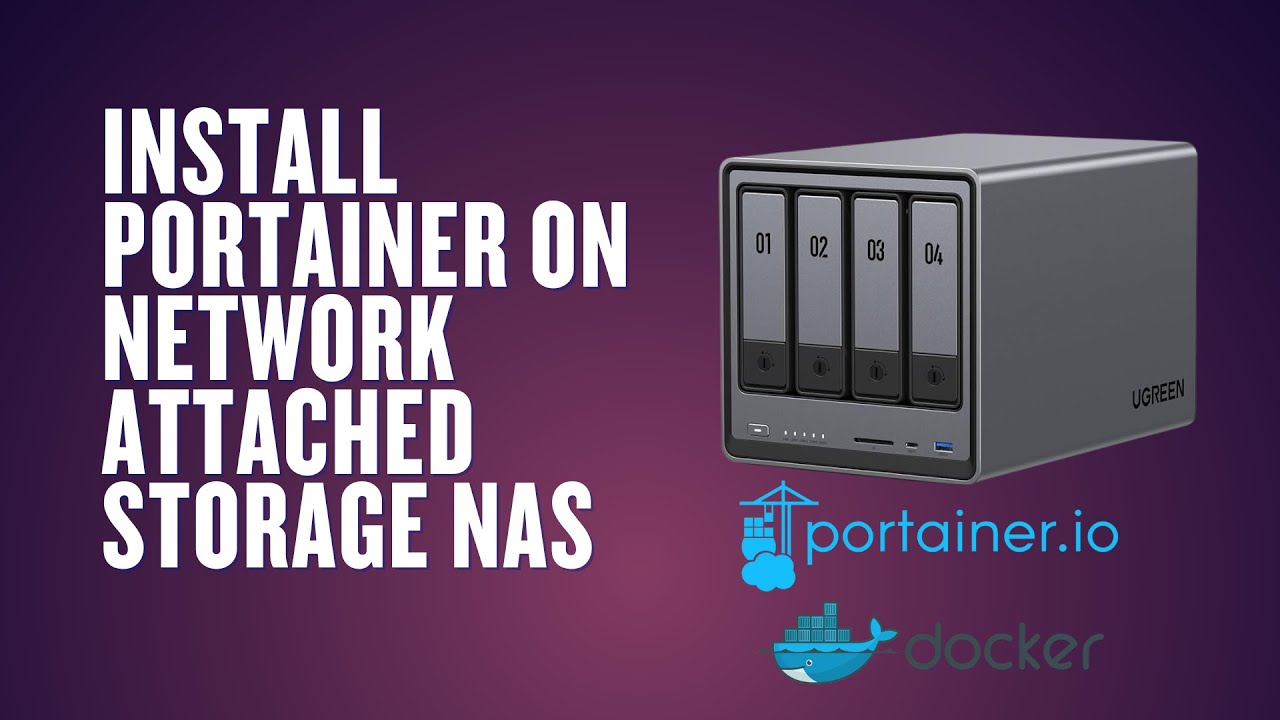 How to Install Portainer on Network Attached Storage NAS