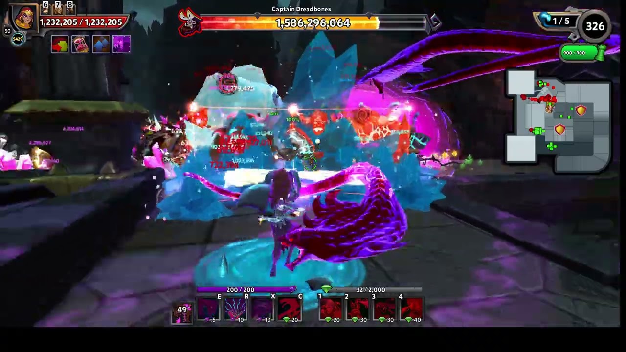 Solo Flawless Floor 999 - 0 Resets - Dungeon Defenders 2