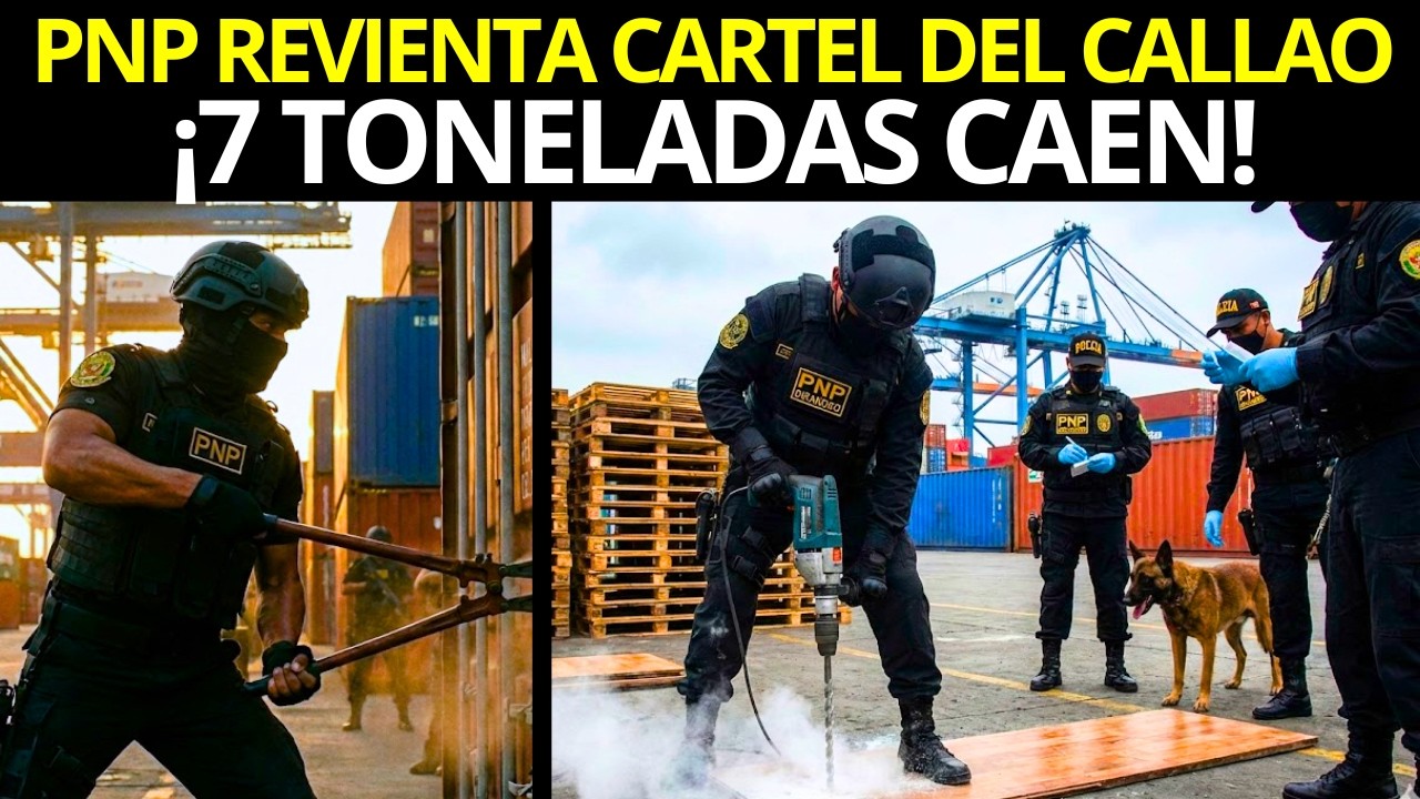 💥PNP DESTROZA AL CARTEL EN EL CALLAO: ASÍ OCULTABAN 7 TONELADAS DE DROGA EN PISOS DE MADERA 🔥💀