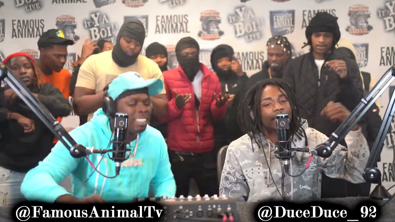 Arkansas Rapper YG Duce Stops by Drops Hot Freestyle on Famous Animal Tv