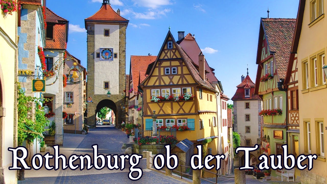 The gem of medieval Germany: Rothenburg