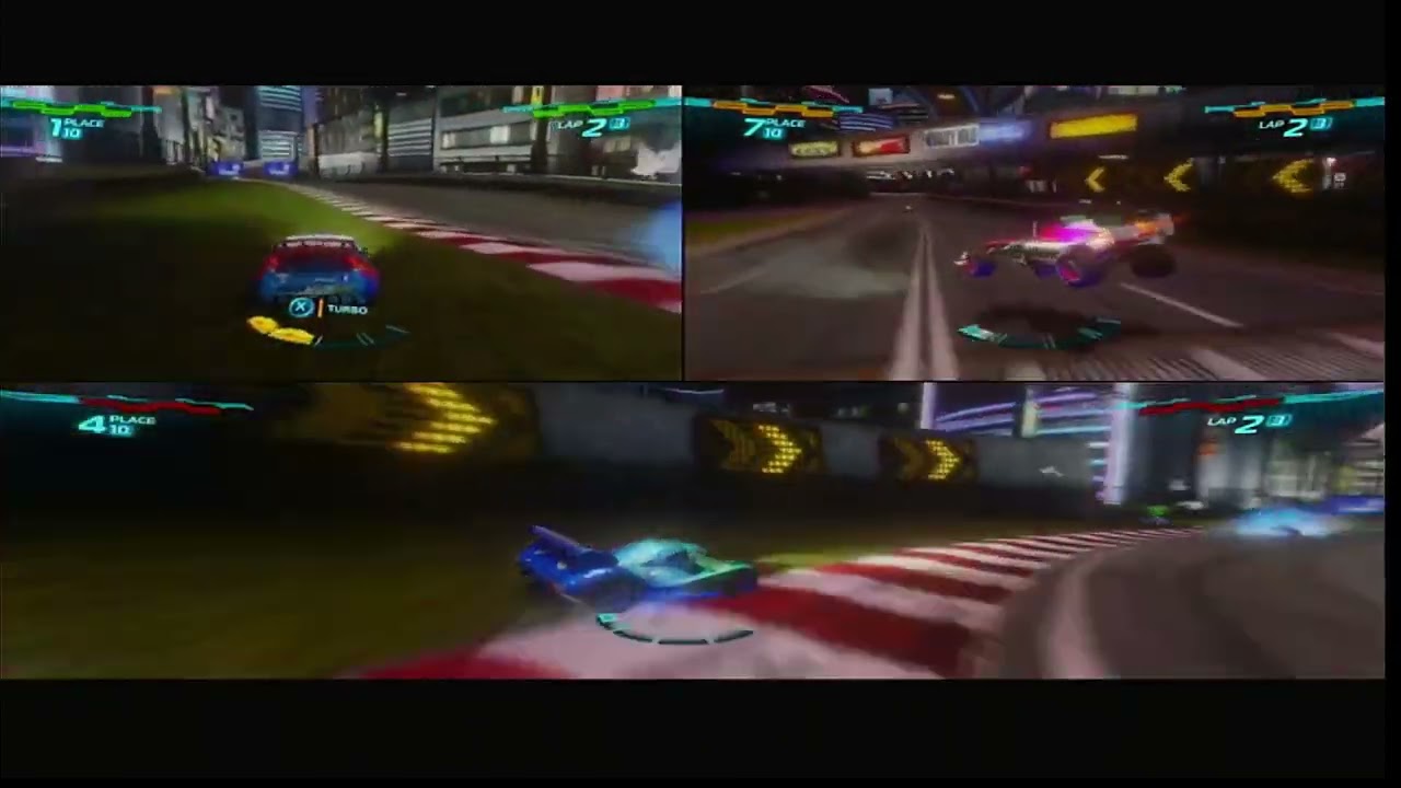 Cars 2 video game Raoul Çaroule vs Francesco Bernoulli vs Carla Veloso in Imperial Tour Race request