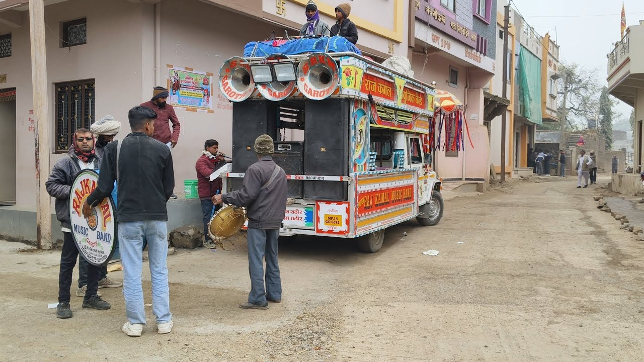 मंडिपया मे जाबा की मारे मन में जंची!! सूपर राज कमल म्यूजिक बैंड गरोठ। मास्टर दिपक राठौर 