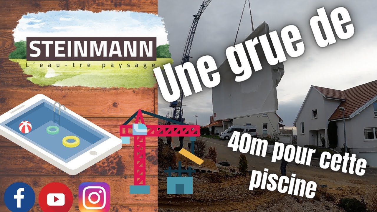 On pose une piscine en coque