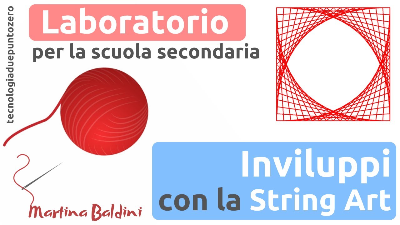 Laboratorio: Inviluppi con la String Art