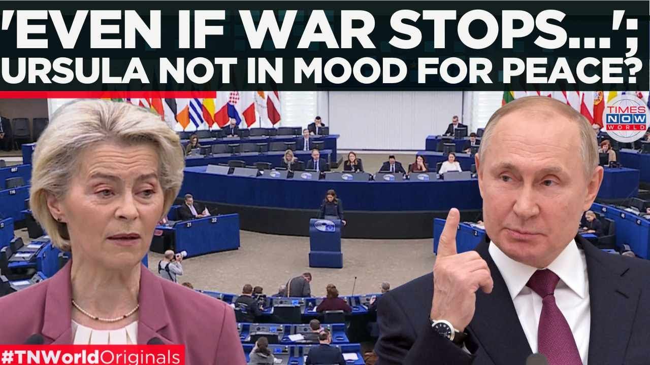 EU&rsquo;S RUSSIA STRATEGY EXPOSED, Ursula Signals Long-Term Military And Economic Pressure | World News
