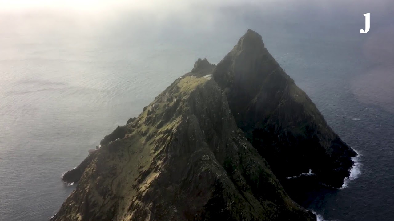 Skellig Michael from the air