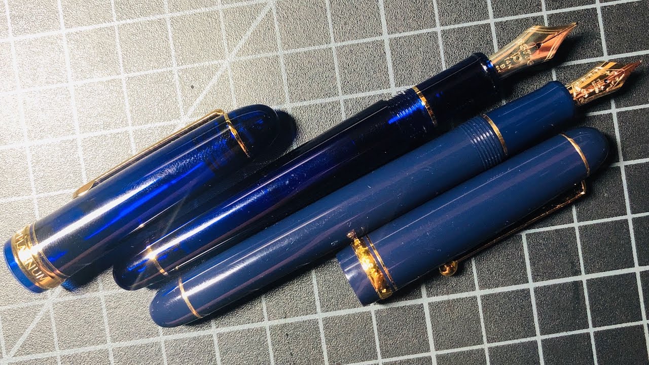 Pilot Custom 74 vs Platinum 3776 Century Fountain Pen Comparison