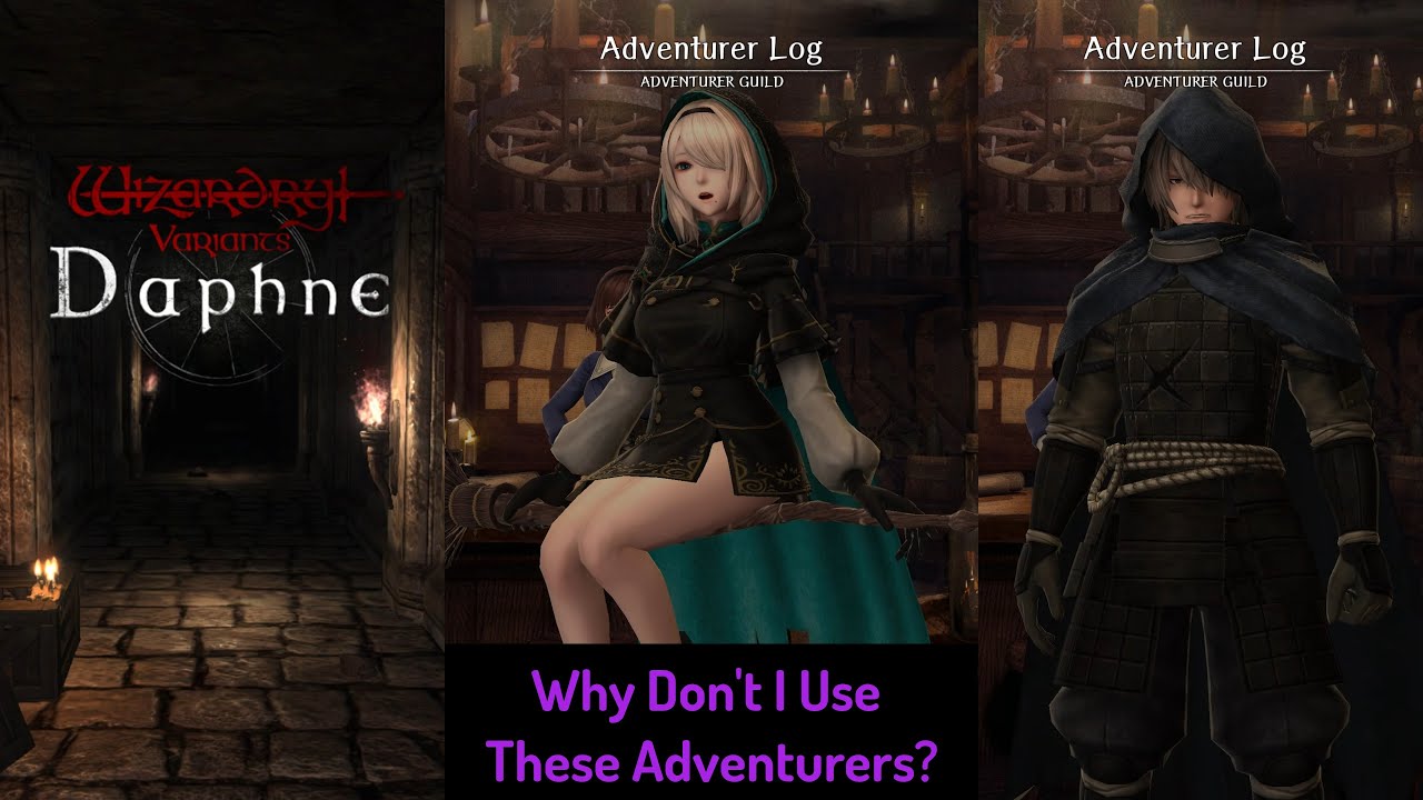 Why Don't I Use Berkanan, Iarumas, or Shelirionach? &mdash; Wizardry Variants Daphne ウィザードリィ ヴァリアンツ ダフネ