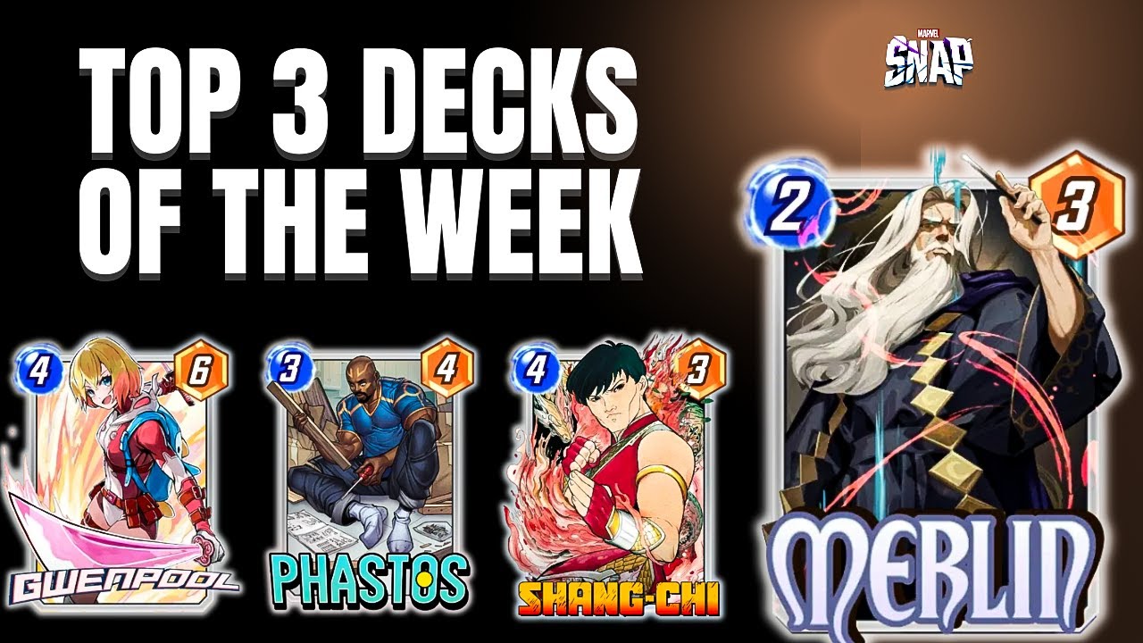 Top 3 Marvel Snap Decks to DOMINATE This Week | Weekly Meta Report #50
