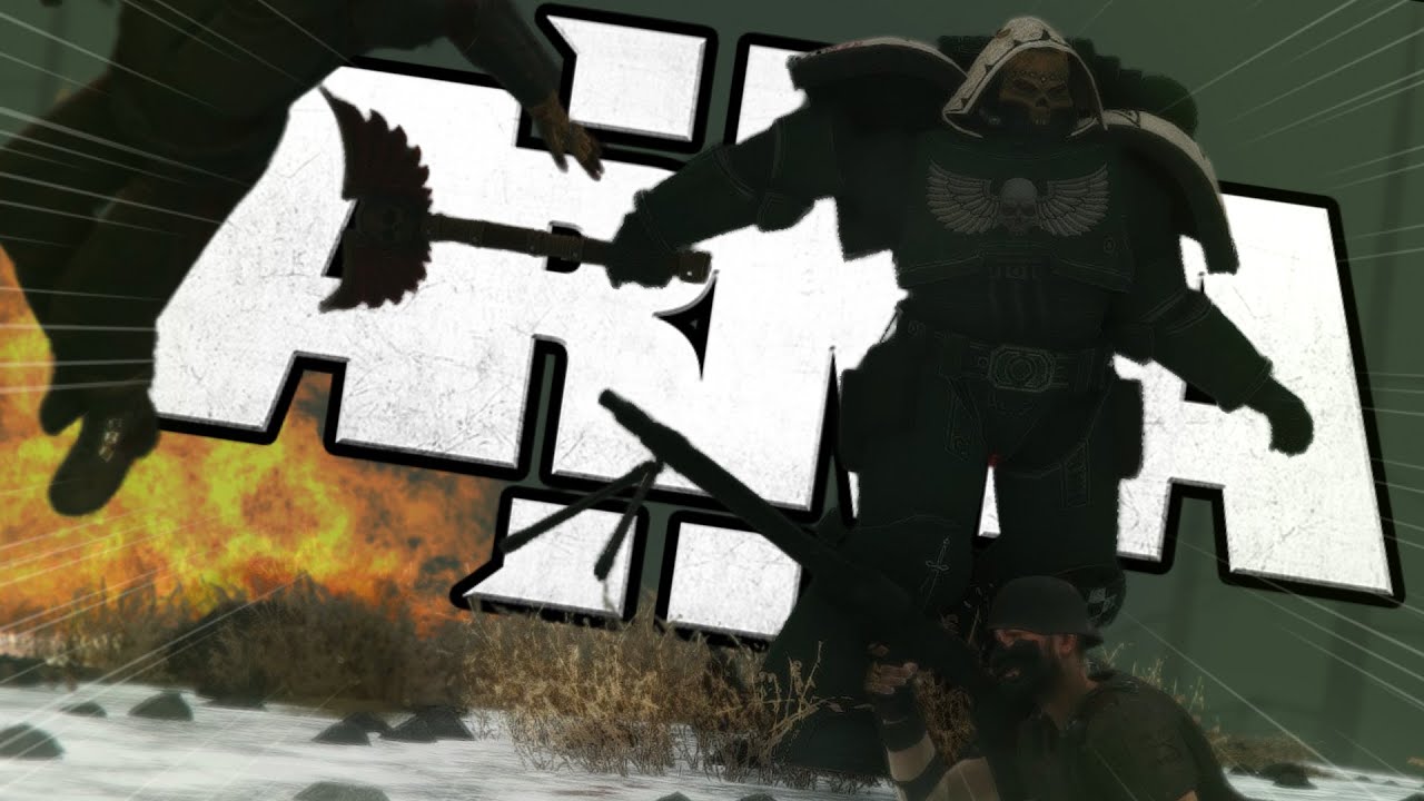 I think I Downloaded The Wrong Space Marine-Arma 3  Dark Angels