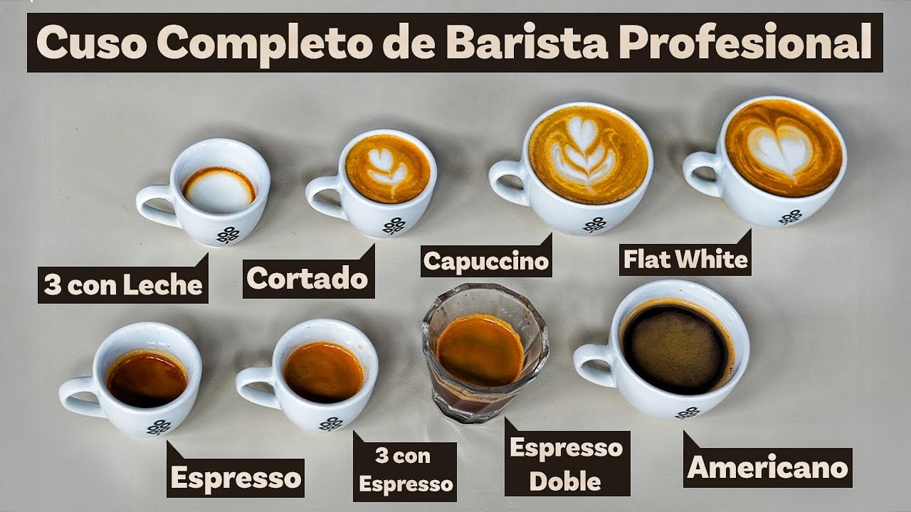 CURSO COMPLETO DE BARISTA PROFESIONAL: de 0 a Barista