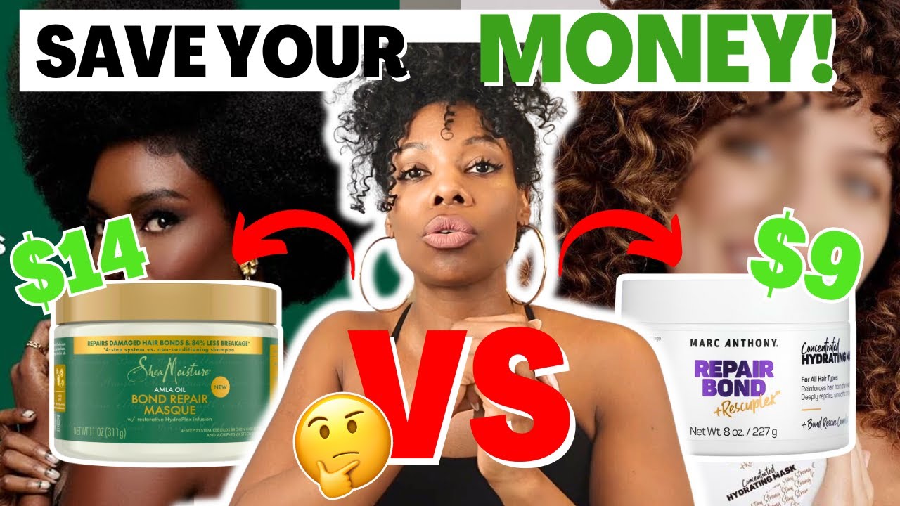 Shea Moisture Bond Repair Masque Vs. Marc Antony Repair Bond and Rescueplex - WTF!!?