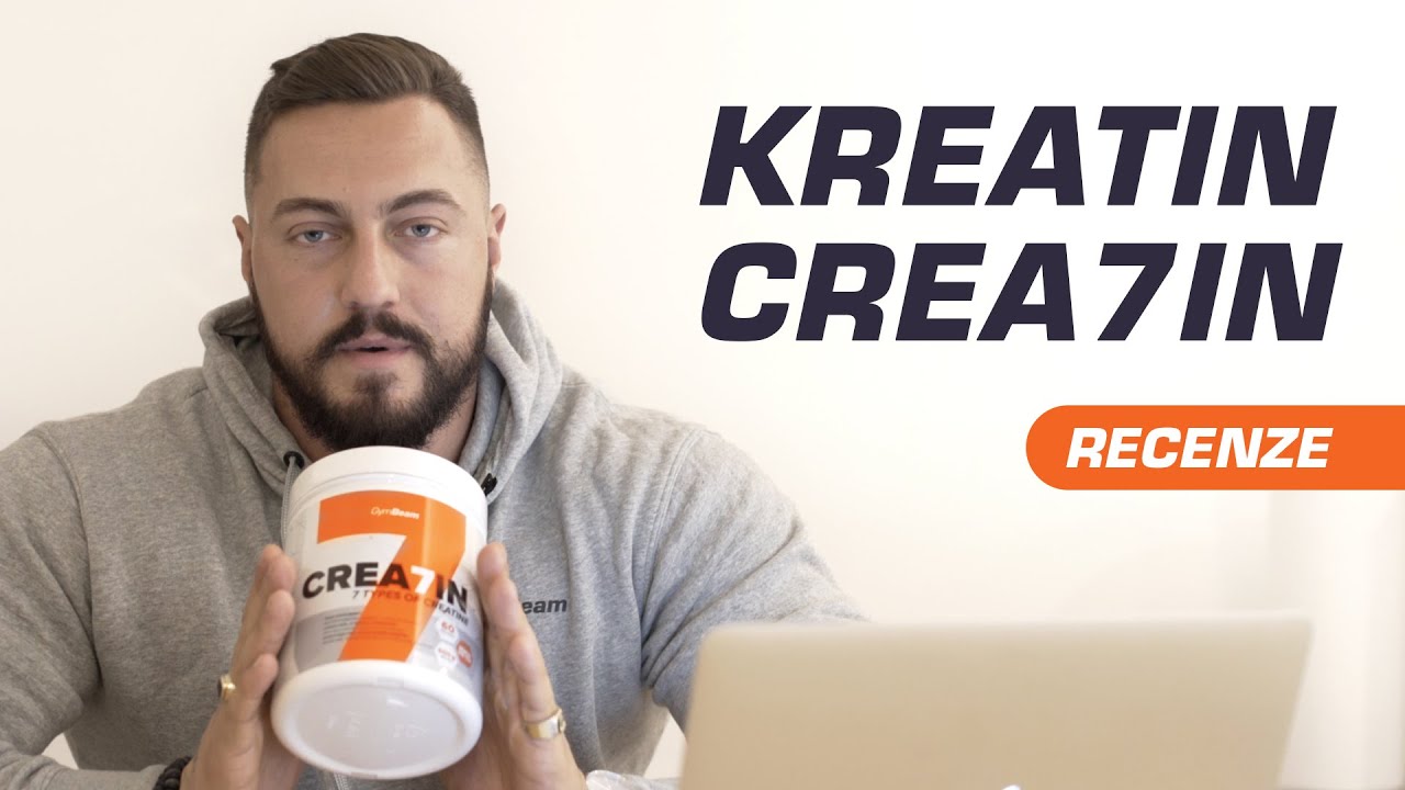 Recenze l Kreatin Crea7in pro růst síly a svalstva 💪l GymBeam