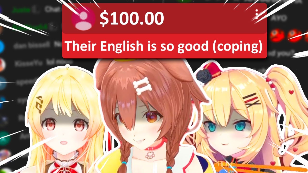HoloJP Speaking Perfect English is PEAK COMEDY!!