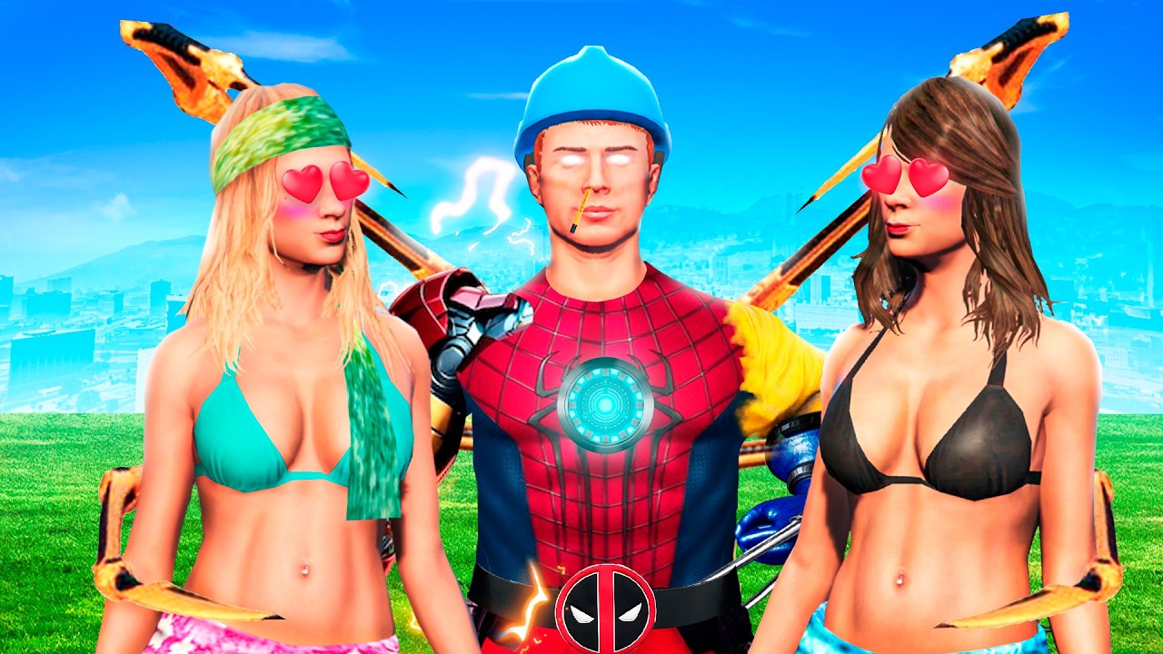Rizzing Girls By Becoming EVERY SUPERHERO In GTA 5!