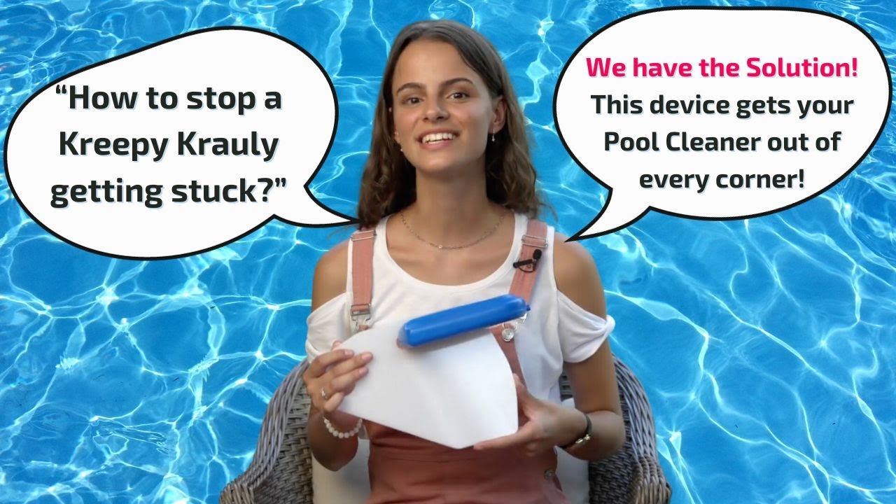 How to stop a Kreepy Krauly getting stuck? This device gets your Pool Cleaner out of every corner!