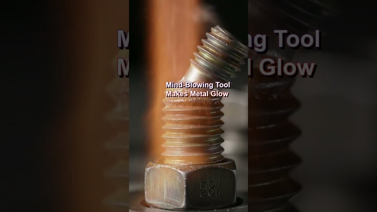 Mind-Blowing Tool Makes Metal Glow