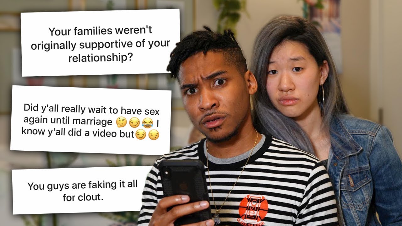 Reading People's Assumptions About Our Relationship | SLICE n RICE 🍕🍚