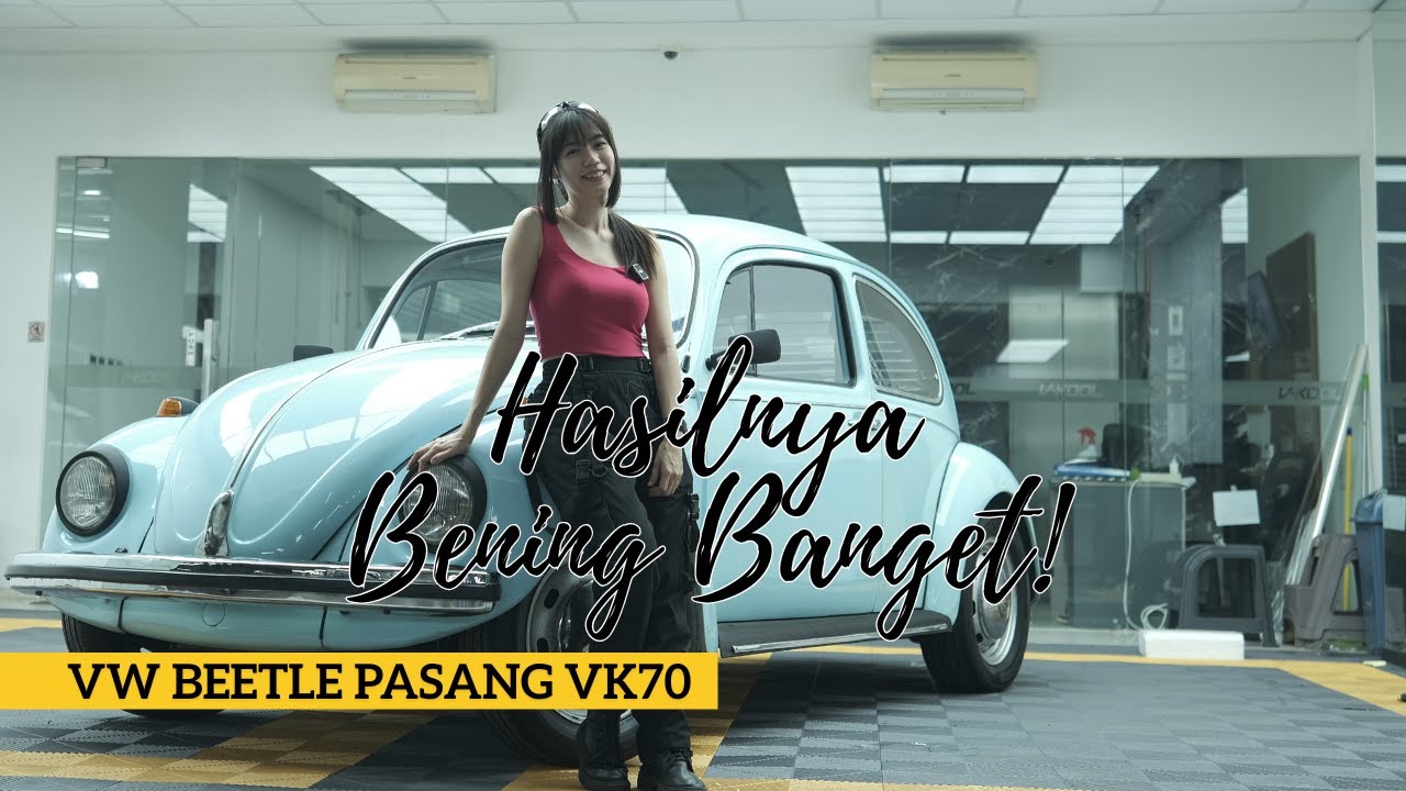 VW Beetle 1969: Tetap Classic, Kini Lebih Jernih dengan Kaca Film VK70 Clear!