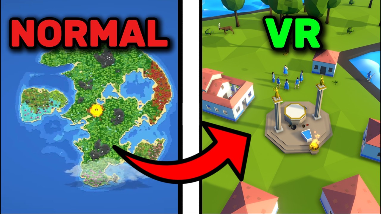 What Would WorldBox Look Like If It Was In VR?