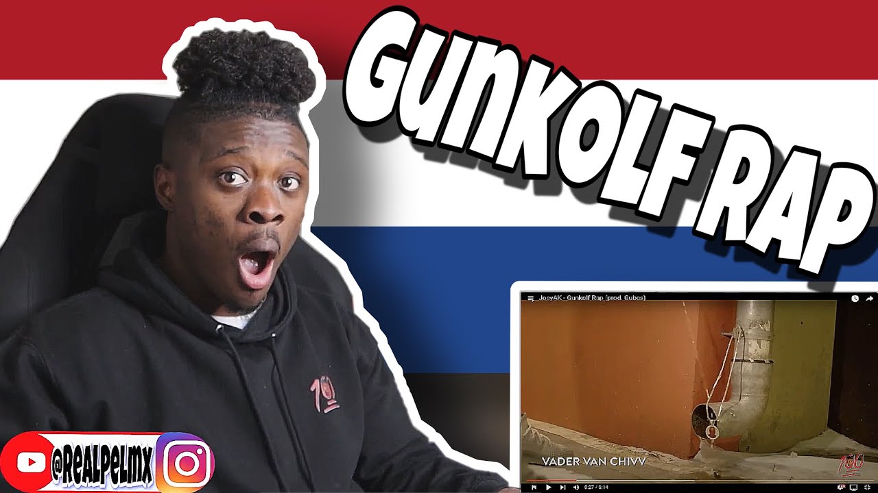 JoeyAK - Gunkolf Rap 🇳🇱🔥(prod. Gubes) REACTION