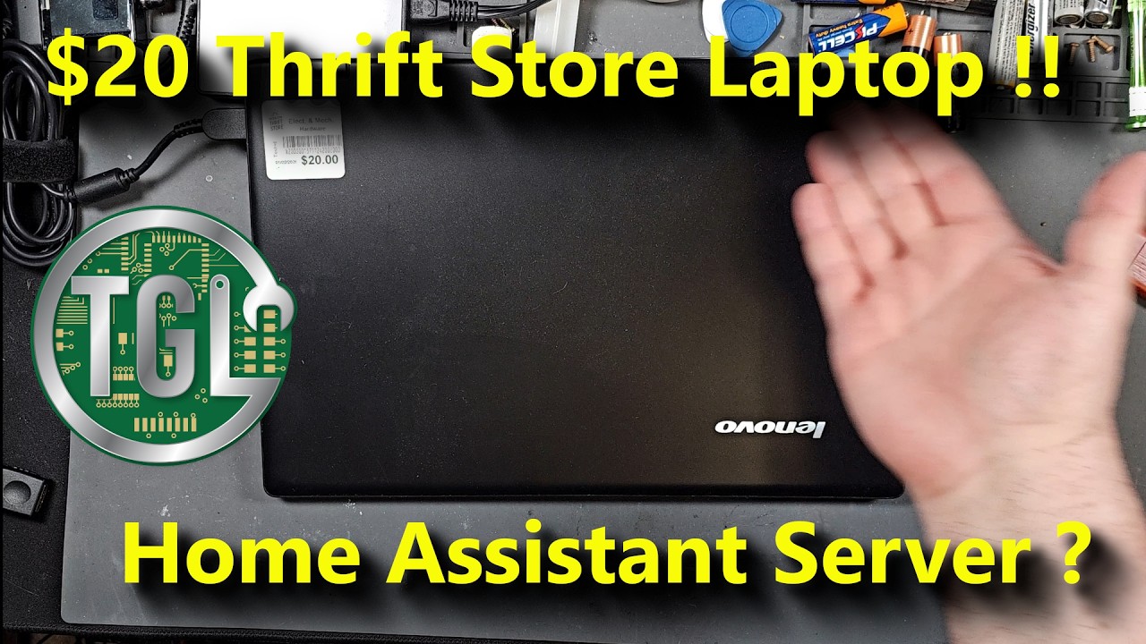 Thrift Store Laptop...Lets install Home Assistant, was it difficult ? yes and no
