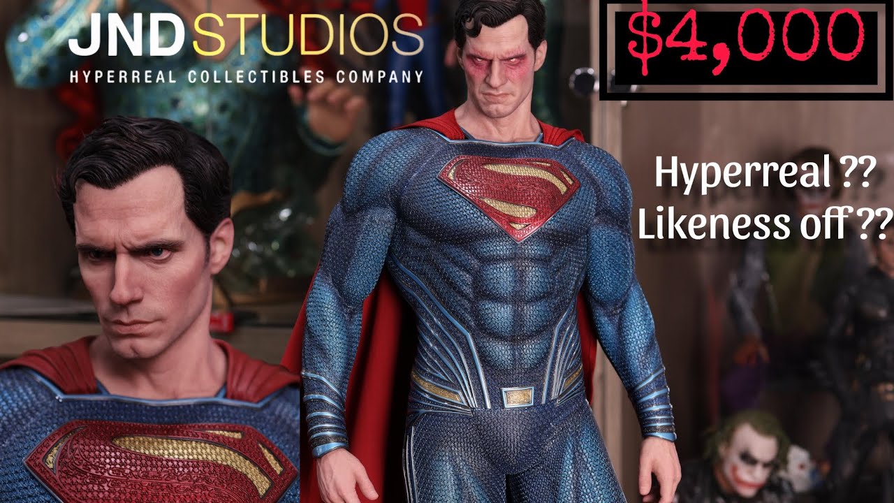 *$4,000* JND SUPERMAN The BEST Henry Cavill STATUE??