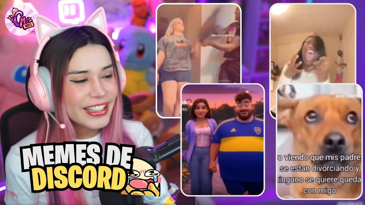 CRYSTAL MOLLY REACCIONA A MEMES DE DISCORD 🤣🤣