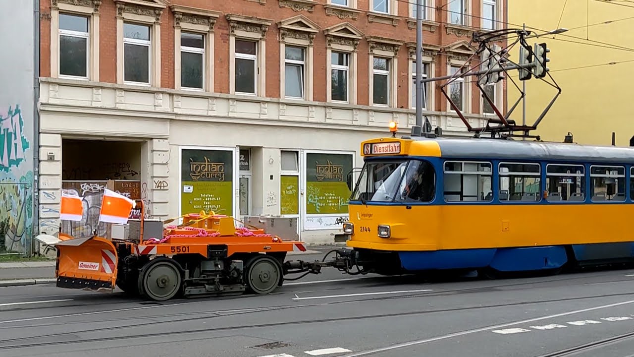 Leipzig: Straßenbahnen – Trams – Tatra-Züge Herbst/Winter 2021/2022