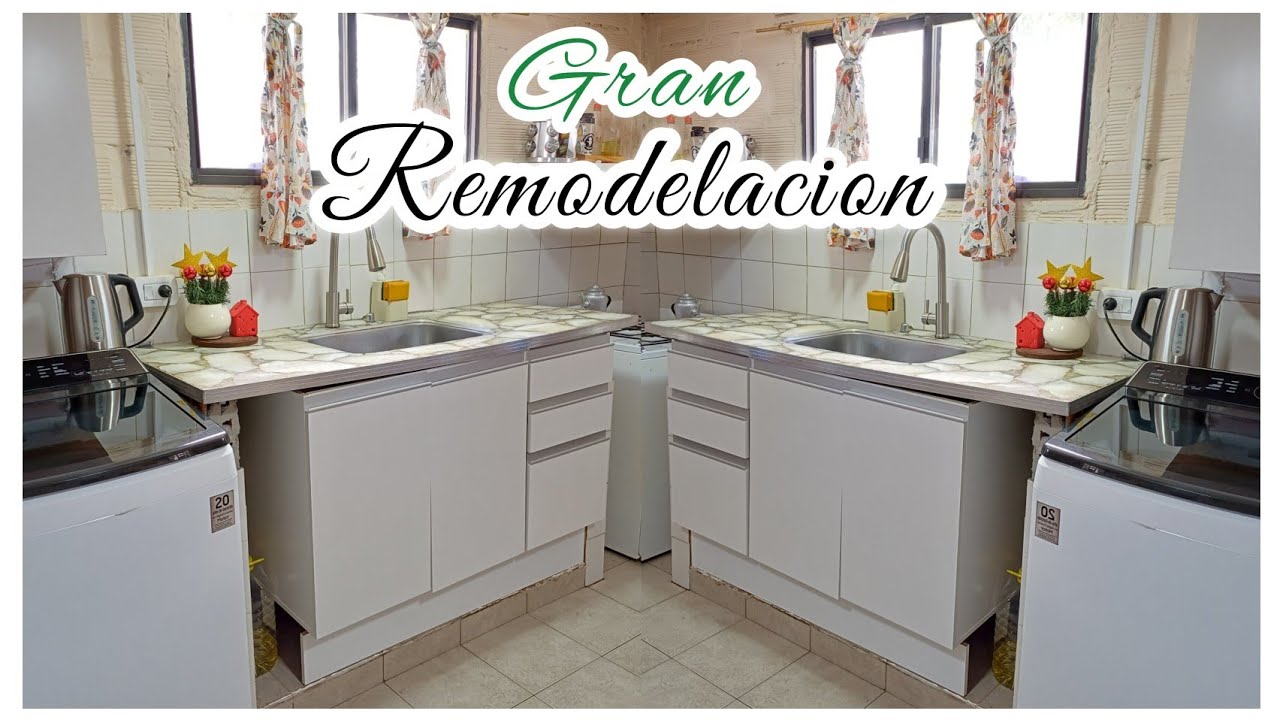 *NUEVO*😱 GRAN REMODELACION DE MI COCINA / ANTES Y DESPUÉS 🤩 COCINA COMO NUEVA😍 OTRO LOGRO CUMPLIDO 🙌