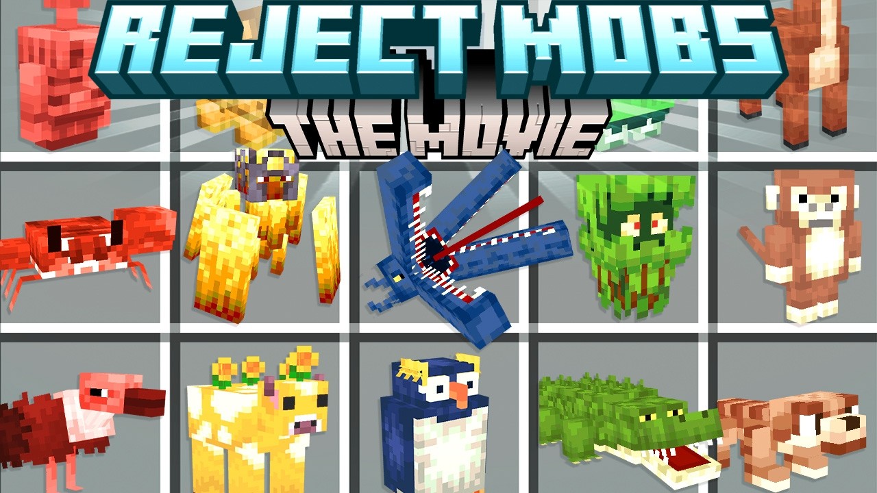 Minecraft REJECT MOBS: Фильм